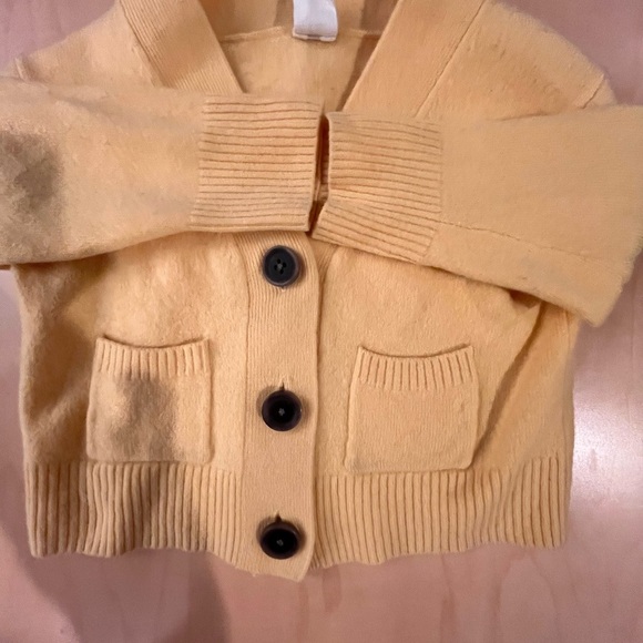 Yellow Child’s Sweater - Picture 2 of 5